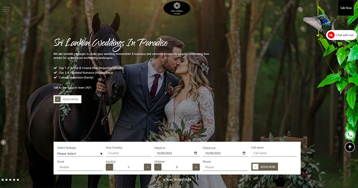 Webina media Travel Portal Web Site